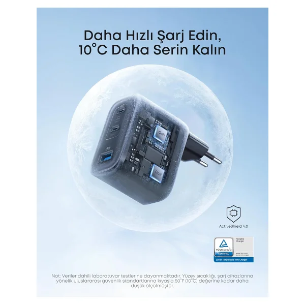 Anker Nano A121a 70 W Hızlı Şarj Aleti - Görsel 4