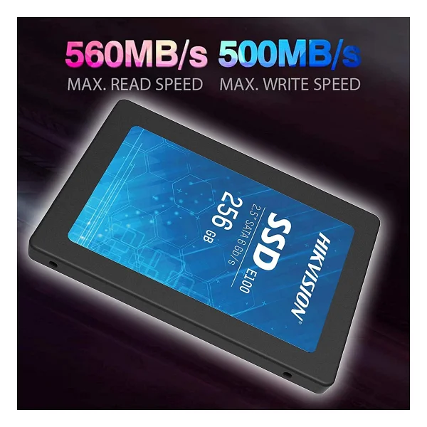 Hikvision E100/256g Sata 3.0 2.5" 256 GB SSD - Görsel 5