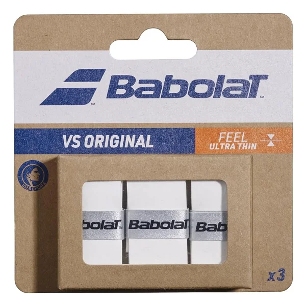 Babolat vs Grip orijinal 3'lü Overgrip, siyah, one size - Görsel 3