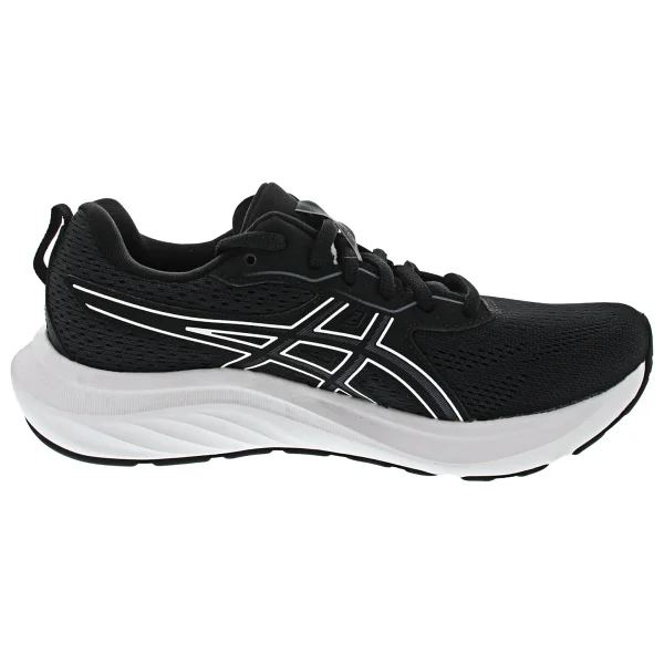 Asics Gel-Contend 9 1012b681-002 Siyah-Beyaz Kadın Koşu Ayakkabısı - Görsel 3