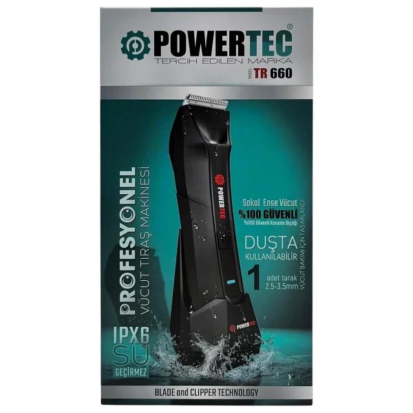Powertec Tr-660 Saç Kesme Makinesi - Görsel 5