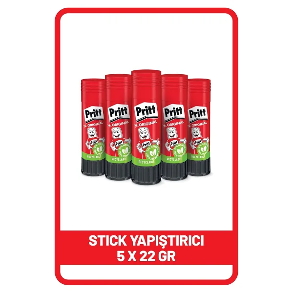 Pritt Stick 22 gr 5'li Yapıştırıcı - Görsel 2