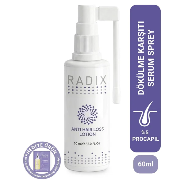 Radix Anti Hair Loss 60 Ml Dökülme Karşıtı Saç Losyonu - Görsel 7