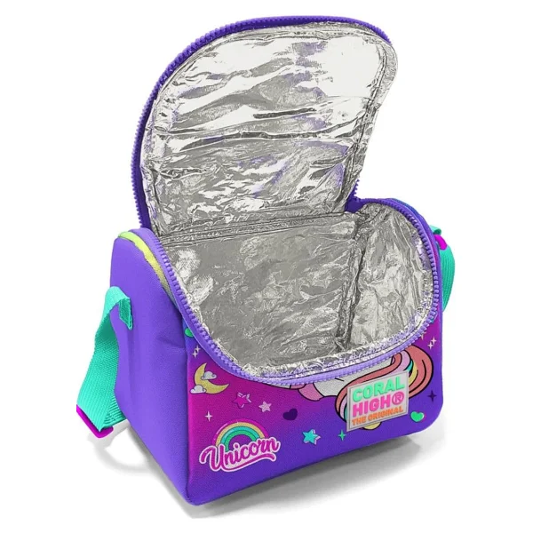 Coral High 11729 Unicorn Desenli Termoslu Beslenme Çantası - Görsel 2