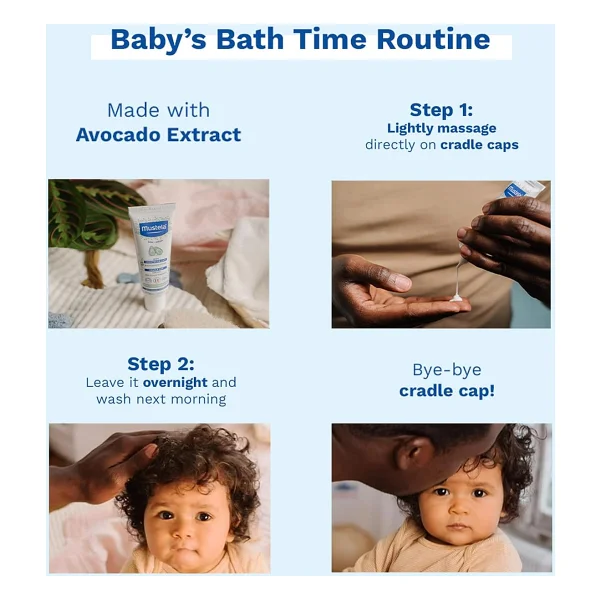 Mustela Cradle Cap Saç Pullanma Karşıtı Krem 40 Ml - Görsel 10