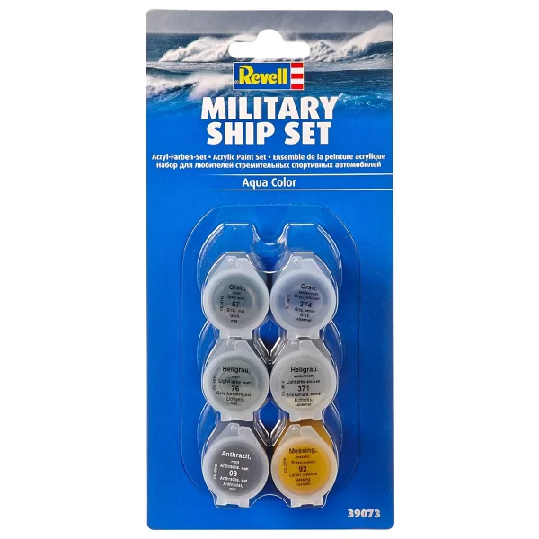 Revell Askeri Gemi Boya Seti (Blisterli) 39073 Kız Erkek Çocuk Oyuncak Eğitici Oyuncaklar - Görsel 3