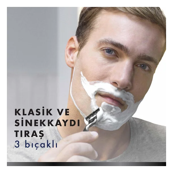 Gillette Mach3 Charcoal 4'lü Yedek Tıraş Bıçağı - Görsel 7