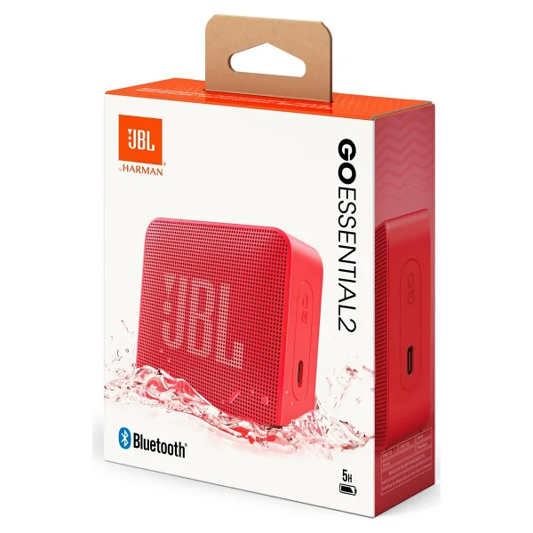 JBL Go Essential 2 Kırmızı Bluetooth Hoparlör - Görsel 9