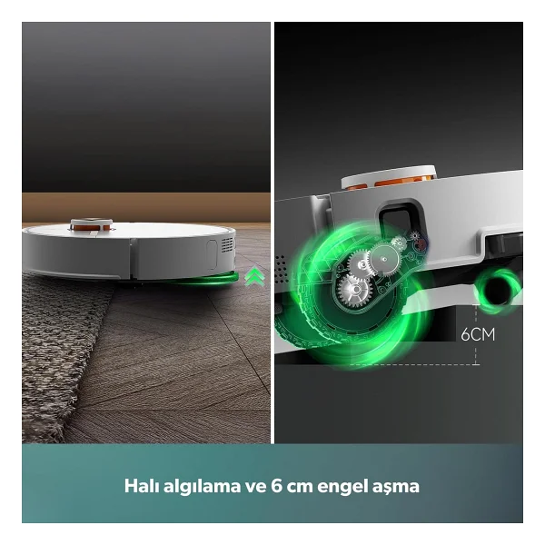 Homend Alex 50 Pro Çöp İstasyonlu Akıllı Robot Süpürge - Görsel 6