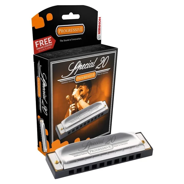 Hohner Harmonica Harmonika, Paslanmaz çelik (560PBX-C#) - Görsel 9