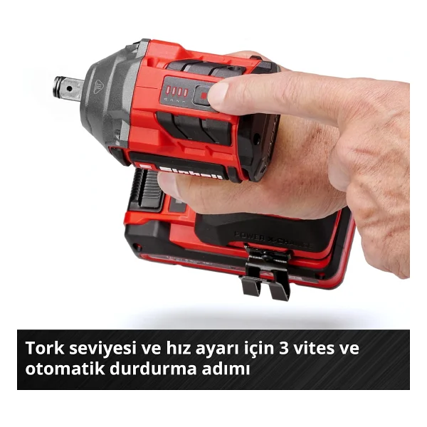 Einhell Tp-Cw 18/260-C Li Bl Darbeli Somun Sıkma Makinesi - Görsel 9