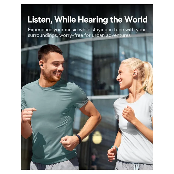 Baseus Bowie Mc1 TWS Siyah Open Ear Bluetooth Kulaklık - Görsel 3