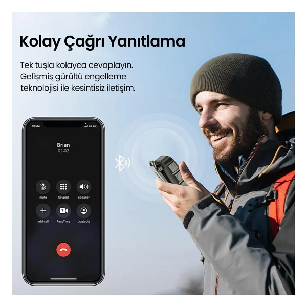 Nowgo Lava Clip Siyah Bluetooth Hoparlör - Görsel 4