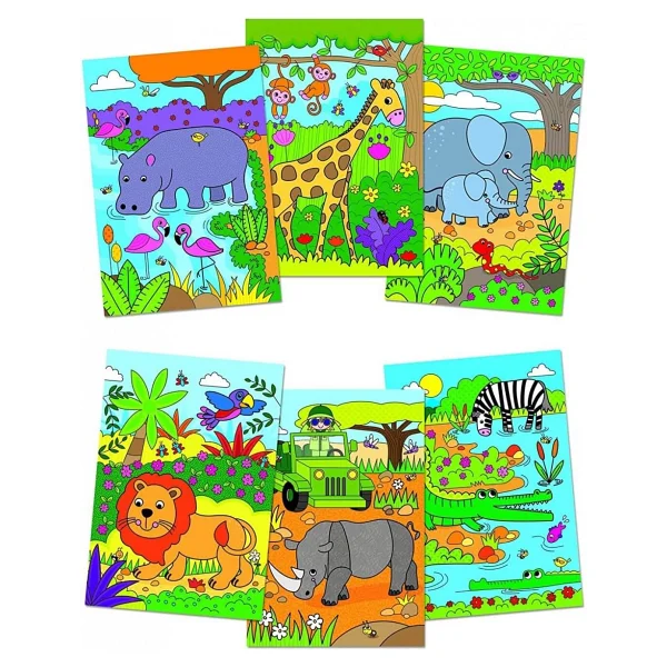 Galt Water Magic Safari Sihirli Boyama Kitabı - Görsel 4