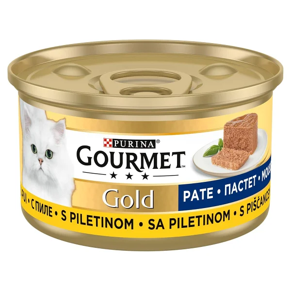 Gourmet Gold Kıyılmış Tavuklu 85 gr Yetişkin Kedi Konserve Maması - Görsel 10