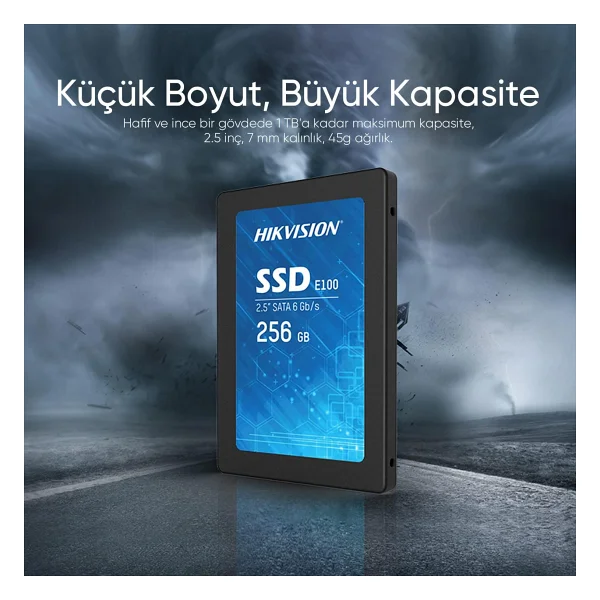 Hikvision E100/128g Sata 3.0 2.5" 128 GB SSD - Görsel 6