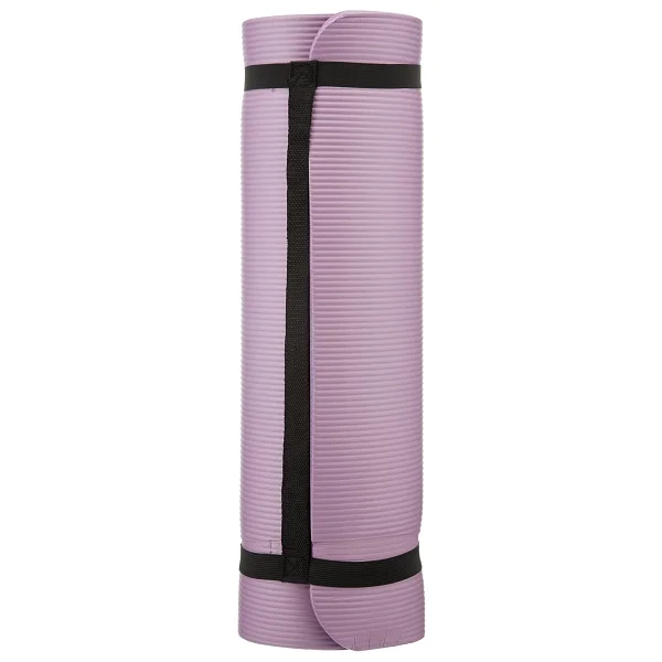 Delta Konfor Zemin 10 Mm Taşıma Askılı Pilates Minderi Yoga Matı, Lila, 10 Mm - Görsel 4