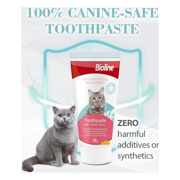 Bioline Peynir Aromalı Kedi Ağız Bakım Seti - Görsel 6