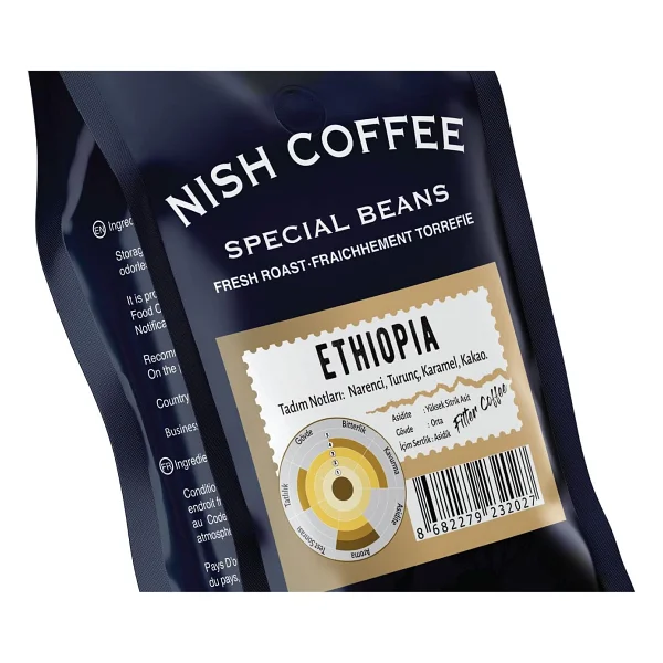 Nish Special Beans Etiyopya Filtre Kahve 250 gr - Görsel 4