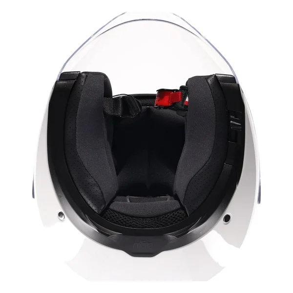 Agv Irides Mono Beyaz Açık Motor Kaskı - Görsel 8