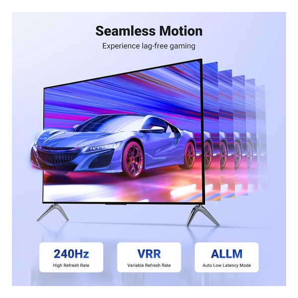 Ugreen 8K Hdmı 2.1 Kablo 3d Earc Hdcp 2.2/2.3 PC İçin PS5/PS4 Soundbar Hdtv(5m) - Görsel 4