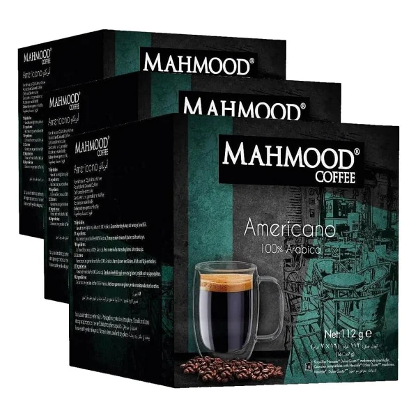 Mahmood Coffee Americano Kapsül Kahve 16'lı - Görsel 6