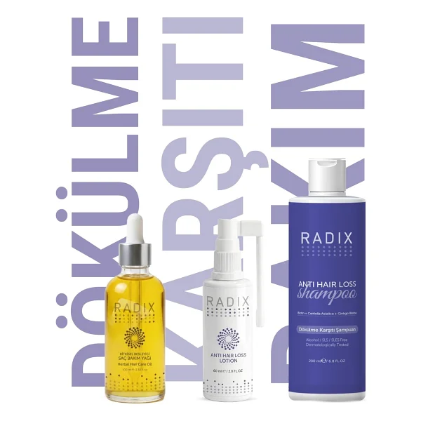 Radix Anti Hair Loss 60 Ml Dökülme Karşıtı Saç Losyonu - Görsel 10