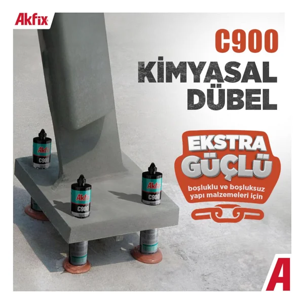 Akfix C900 345 ml Kimyasal Dübel - Görsel 4