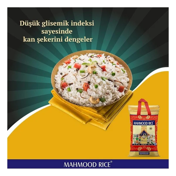 Mahmood Rıce 1121 Basmati Pirinç 4 Kg X 2 Adet - Görsel 2