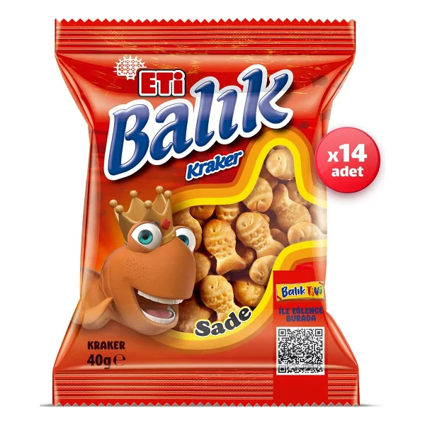 Eti 40 Gr 16'lı Paket Balık Kraker - Görsel 2