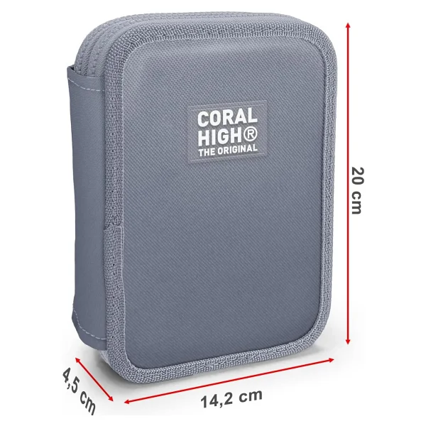 Coral High 11131 Dondurma Desenli Çift Katlı Kalemlik - Görsel 5