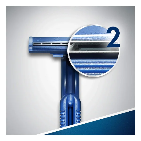 Gillette Blue II Kullan At 10'lu Tıraş Bıçağı - Görsel 2