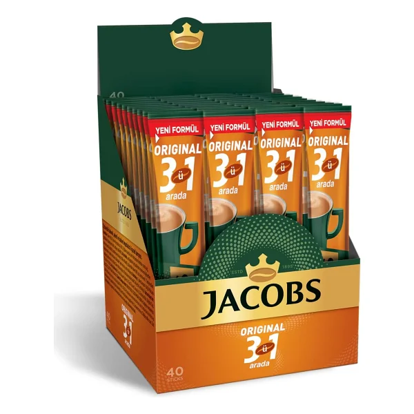Jacobs 3'ü 1 Arada Kahve 40x16 Gr - Görsel 2