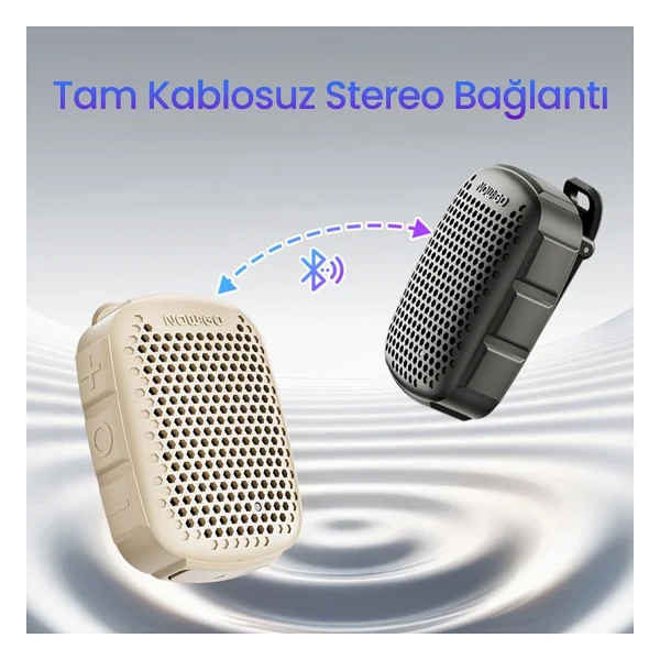 Nowgo Lava Clip Siyah Bluetooth Hoparlör - Görsel 8