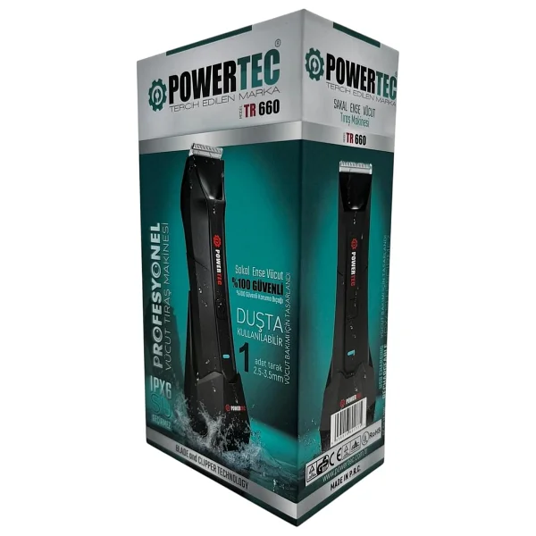 Powertec Tr-660 Saç Kesme Makinesi - Görsel 7
