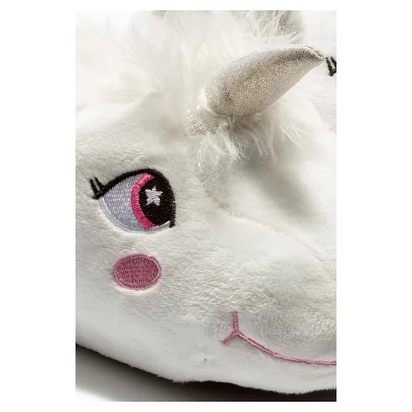 Twigy Pinky Çocuk Hayvanlı Panduf Beyaz 30/35 - Görsel 2