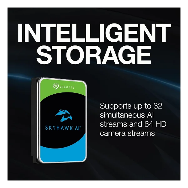 Seagate Skyhawk AI St18000ve002 Sata 3.0 7200 Rpm 3.5" 18 TB Harddisk - Görsel 5