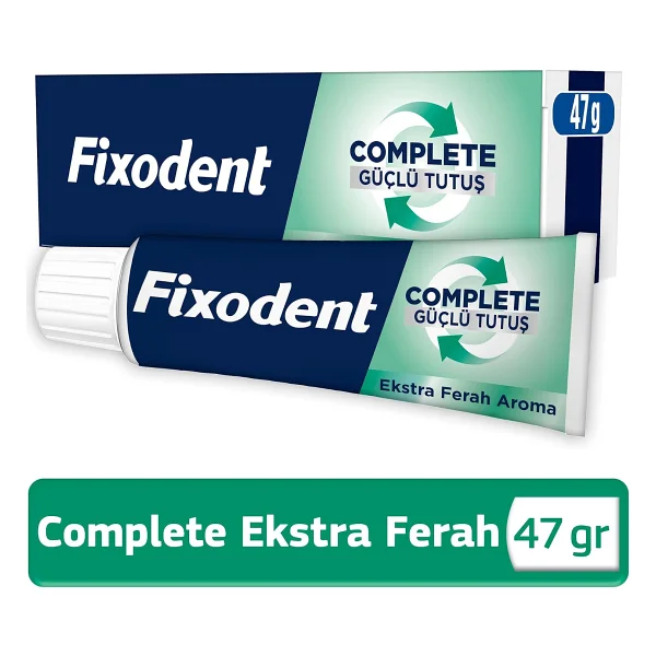 Fixodent Complete Ferah 47 Gr Protez Diş Yapıştırıcı - Görsel 2