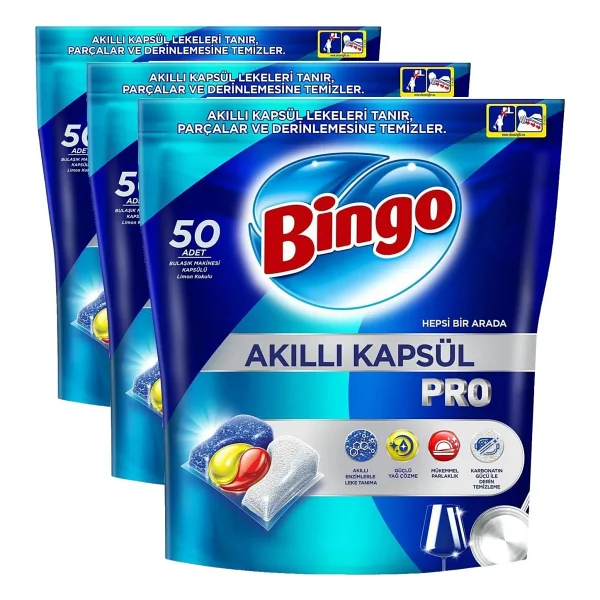 Bingo Akıllı Kapsül Pro Bulaşık Makinesi Tableti 80'li - Görsel 8