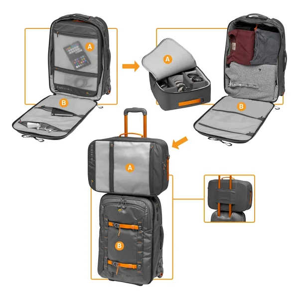 Lowepro Whistler RL 400 AW II Fotoğraf Makinesi Sırt Çantası - Görsel 2