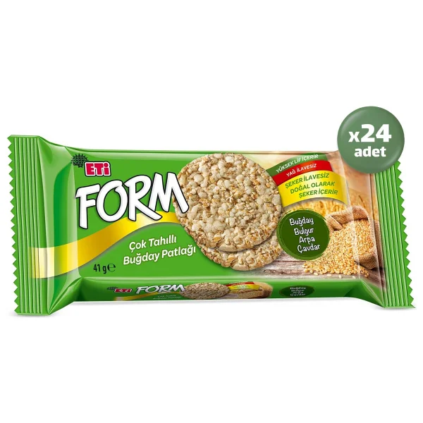 Eti Form Çok Tahıllı Buğday Patlağı 41 gr - Görsel 2