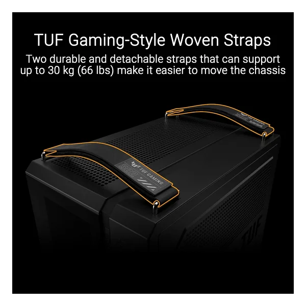 Asus Tuf Gaming Gt502 Horizon Argb Fanlı Beyaz Atx Oyuncu Kasası - Görsel 6