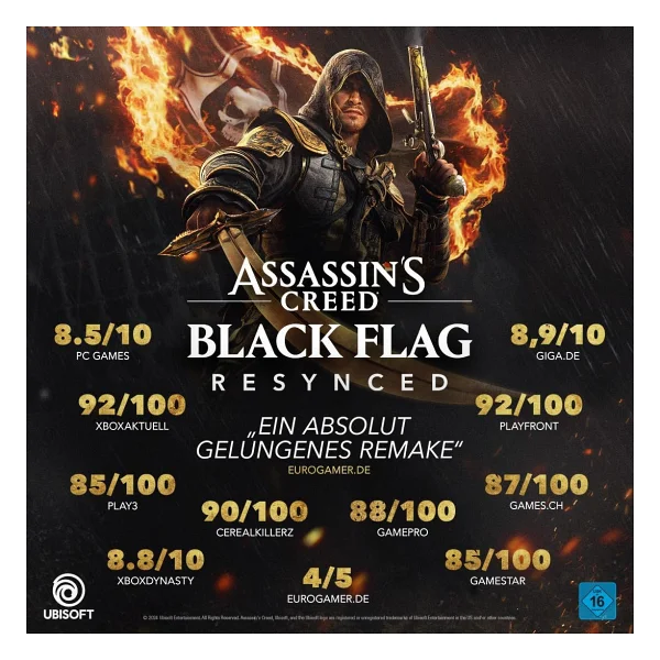 PS5 Assassin's Creed Black Flag Resynced Launch Edition Oyun - Görsel 3