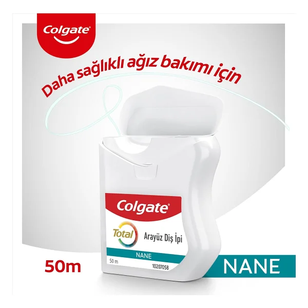 Colgate Total Profesyonel Diş Eti Sağlığı Nane Aromalı 50 M Diş İpi - Görsel 8