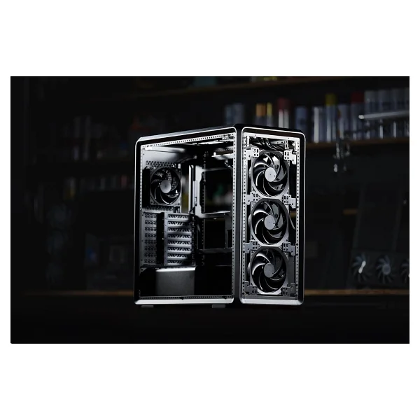 Cooler Master MasterFrame 600 MF600-KGNN-S00 Fanlı Siyah E-ATX Oyuncu Kasası - Görsel 7