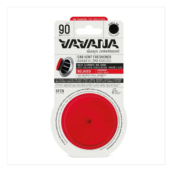 Vavana Relaxed Spin Klima Araba Kokusu 3 adet - Görsel 2