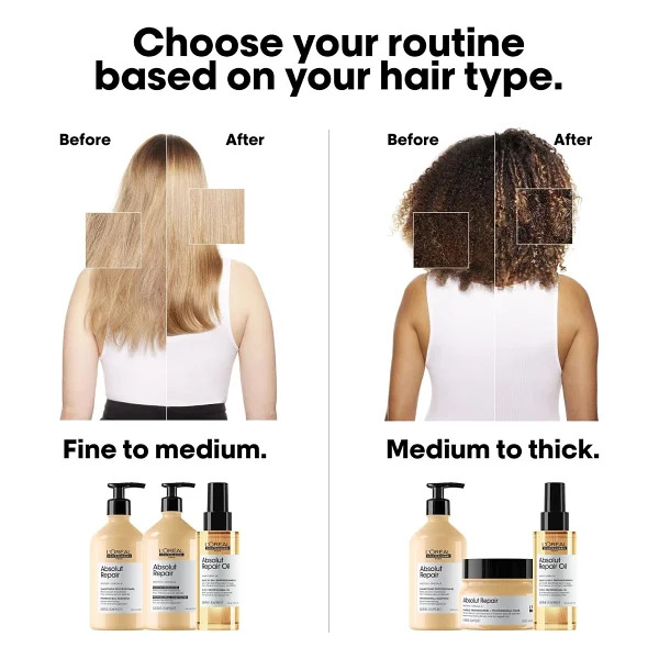 L'oreal Paris Professionnel Serie Expert Absolut Repair Oil 90 Ml Saç Bakım Yağı - Görsel 6