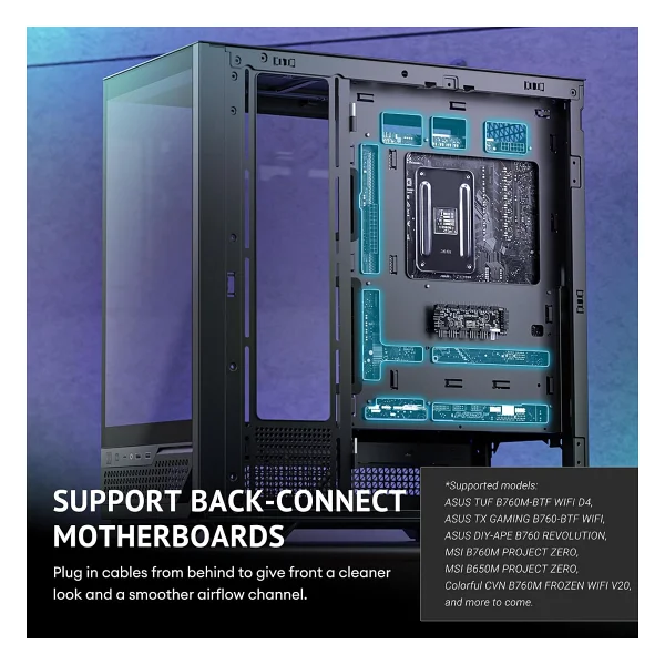 Antec C7 ARGB Fanlı E-ATX Oyuncu Kasası - Görsel 10