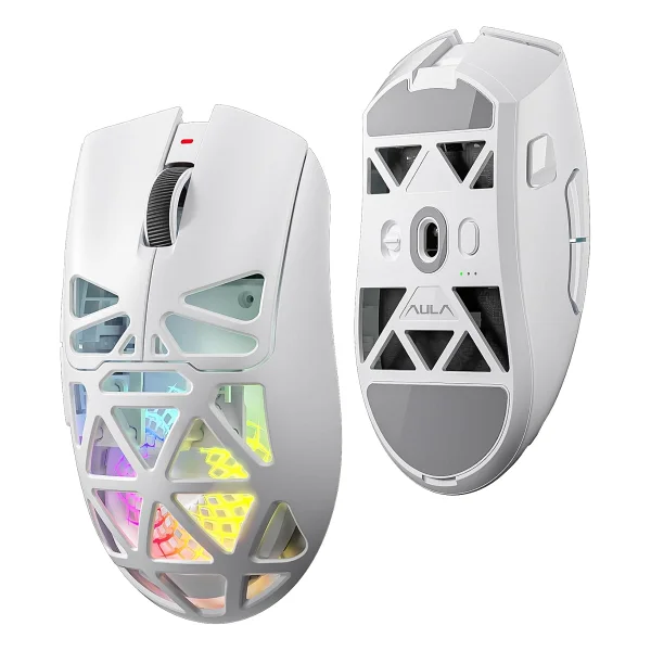Aula Sc620 Siyah Şarjlı Optik Kablolu/Kablosuz Oyuncu Mouse - Görsel 9