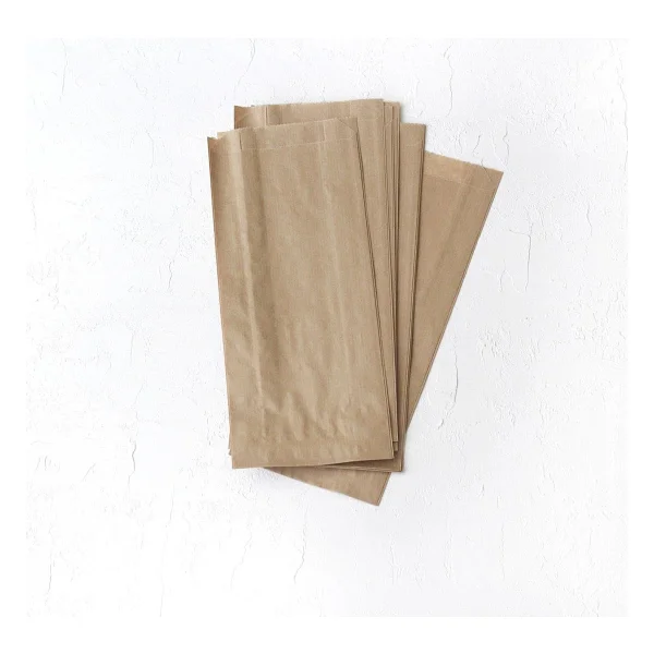 Kraft Baget Ekmek Fırın Kese Kağıdı - Orta Boy - 15 X 33 Cm. - 0.63 Kg. - 3 Paket - Görsel 4